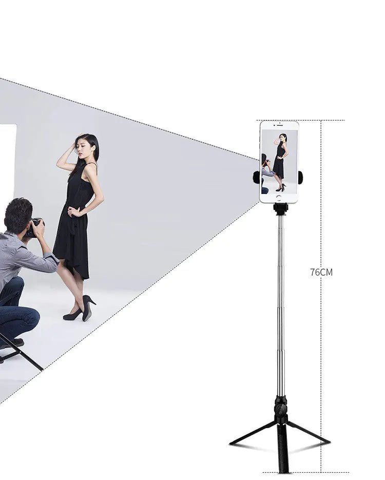 Bluetooth - Enabled Selfie Stick Tripod - My Store