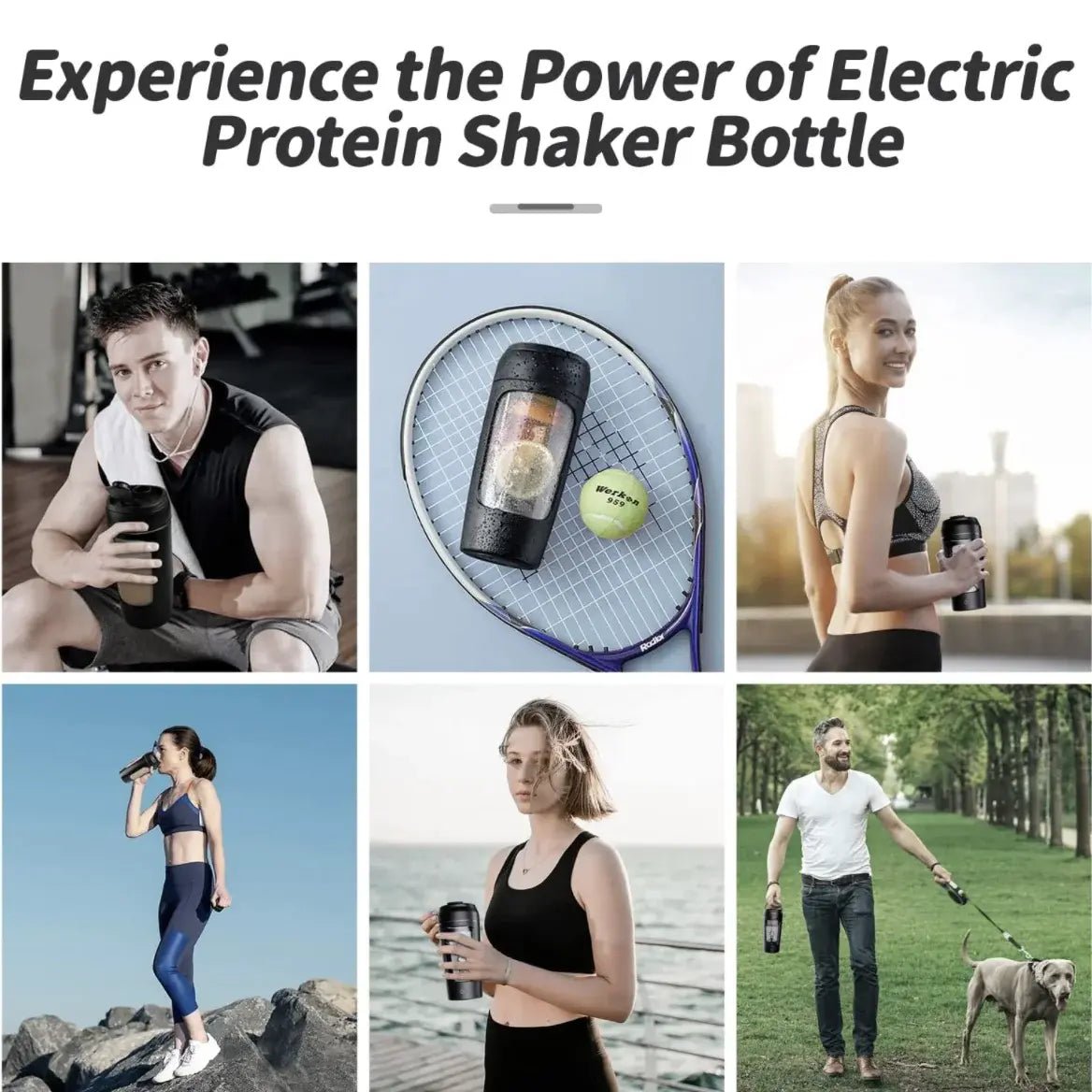PowerMix Whey Shaker Bottle - My Store
