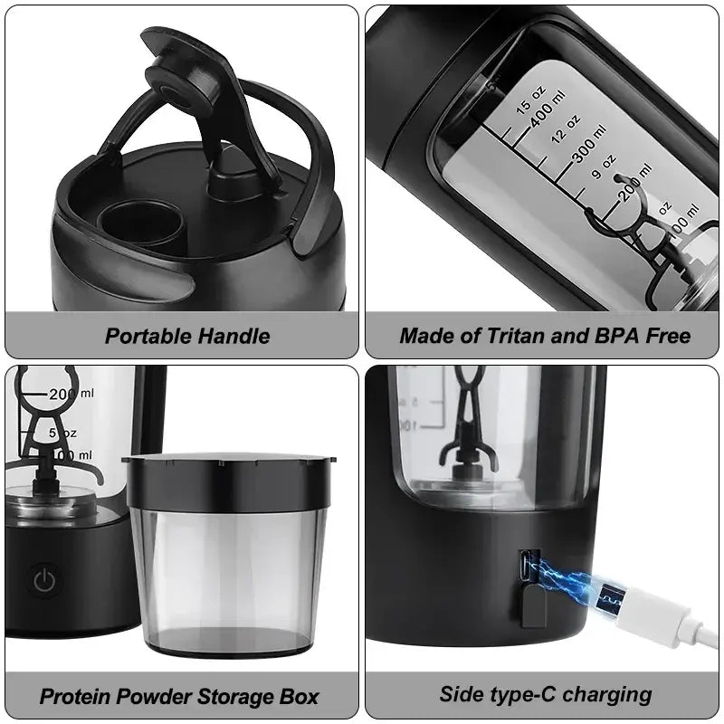 PowerMix Whey Shaker Bottle - My Store